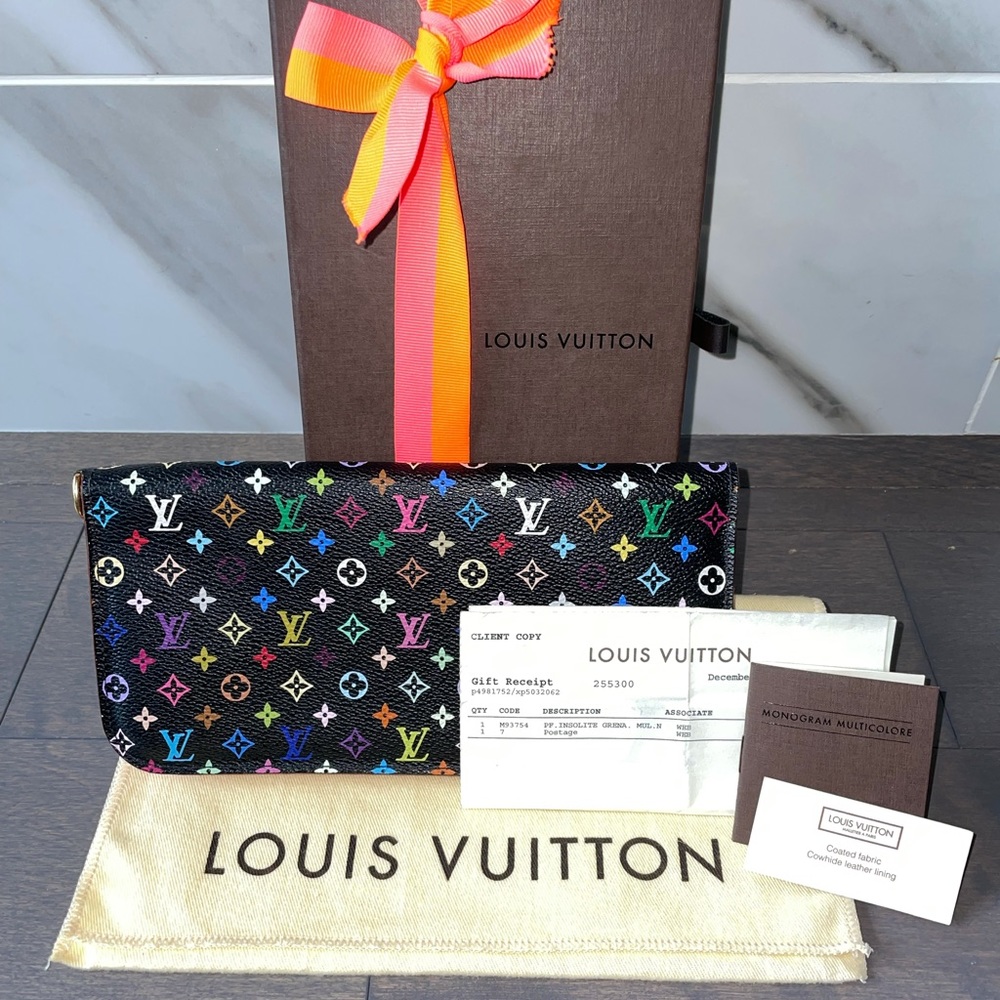 Louis Vuitton Insolite Multicolor Zippy Wallet